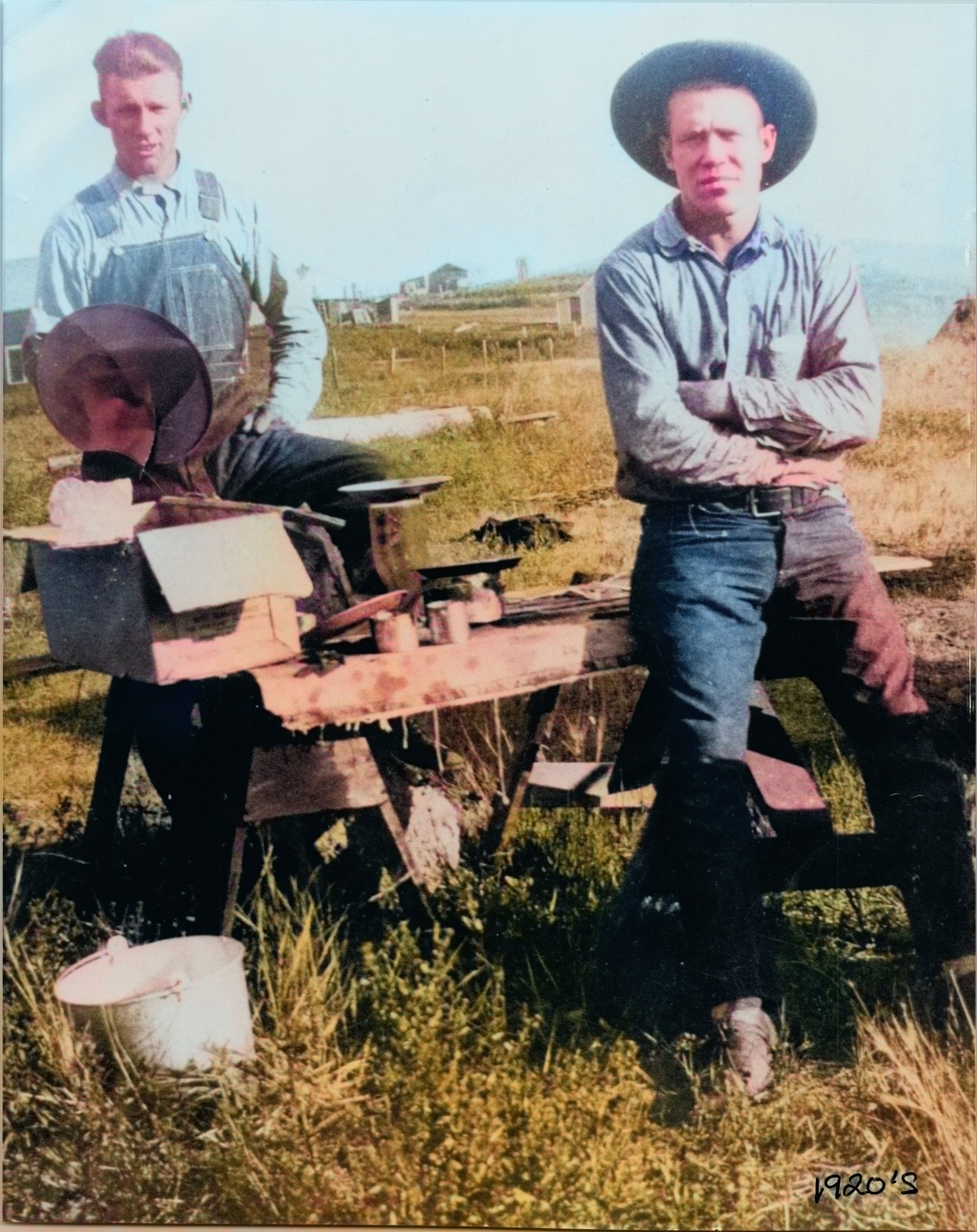 After: Farm family portrait